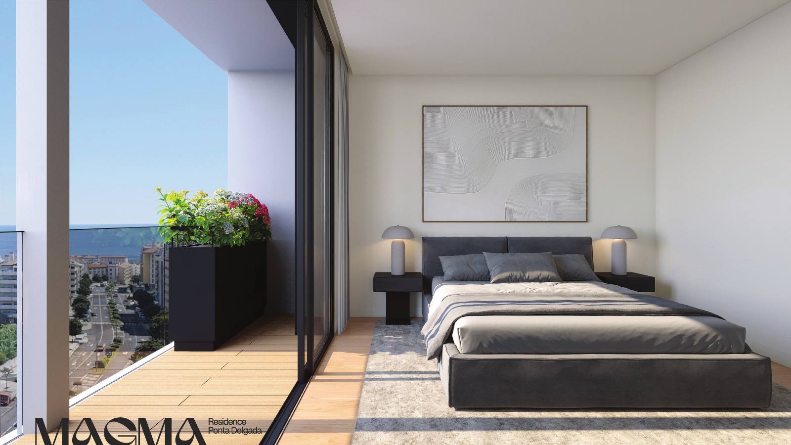 Quarto com varanda